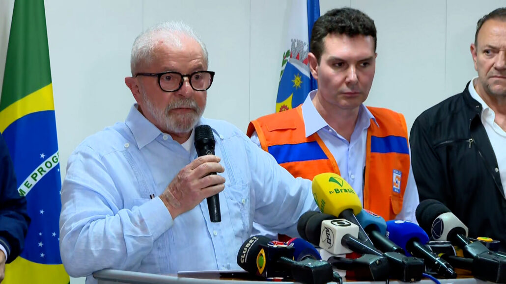 FILE PHOTO: President Luiz Inácio Lula da Silva speaks about the congress breaches in Brasilia, Brazil on Sunday. PICTURE: CNN Brasil