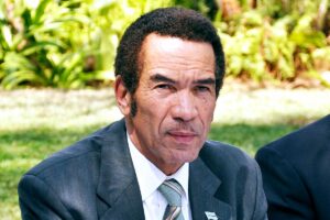 FILE PHOTO: Former Botswana President Ian Khama. PICTURE: BW Government